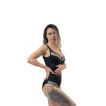 Елегантен цял бански с мека чашка и банели Titta модел 9.083 реф.26 - Image 5